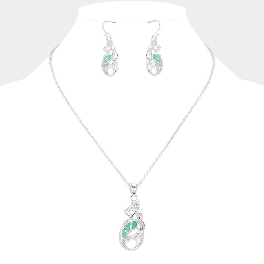 Mermaid Pendant Necklace