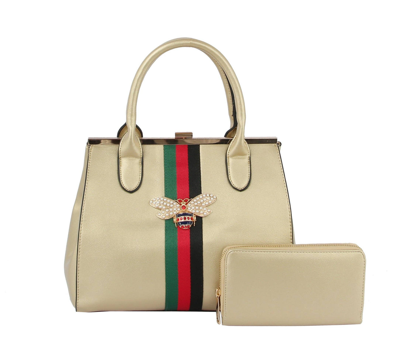 Women Handbag Satchel purse set Tote Bag