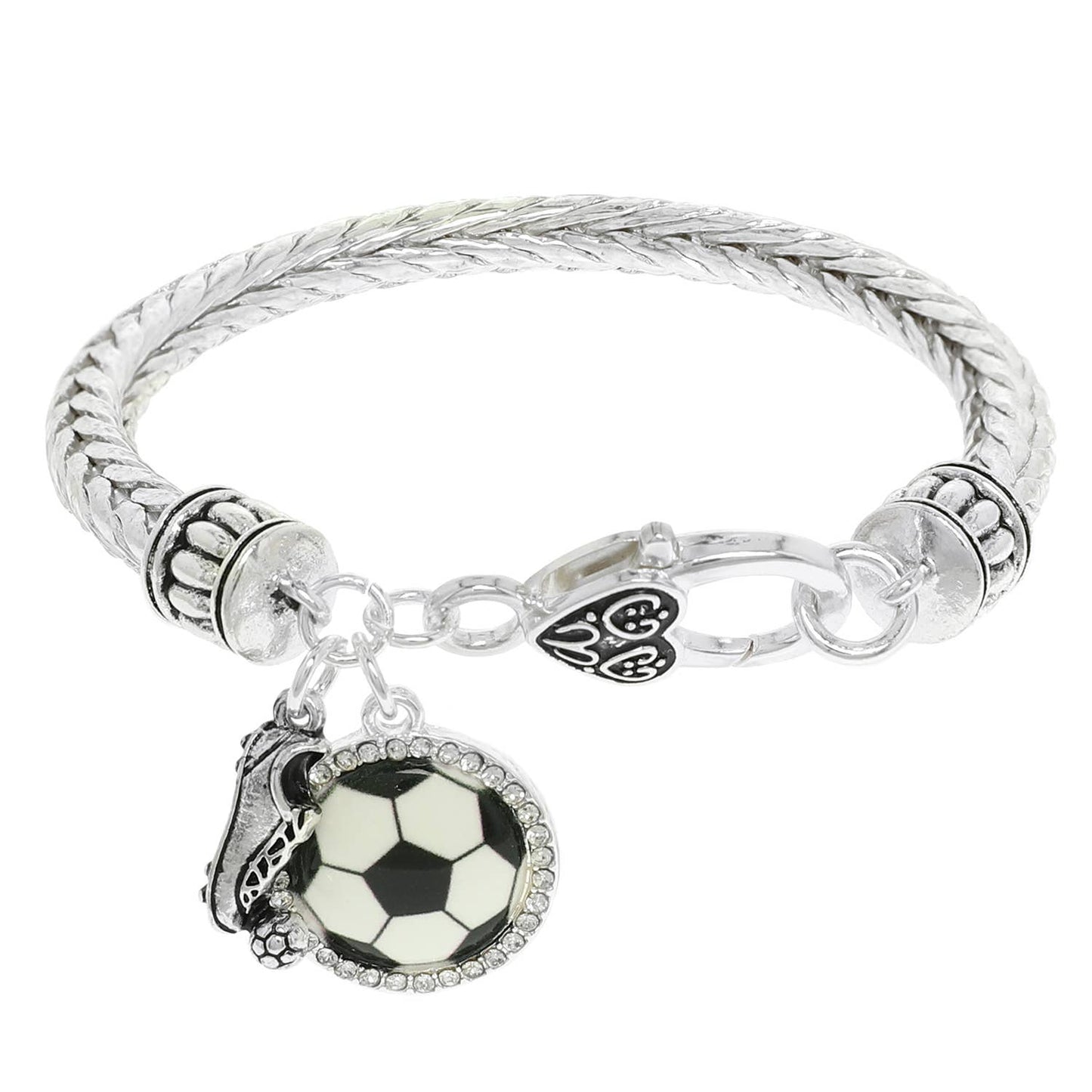 Gameday Soccer Charm Bracelet