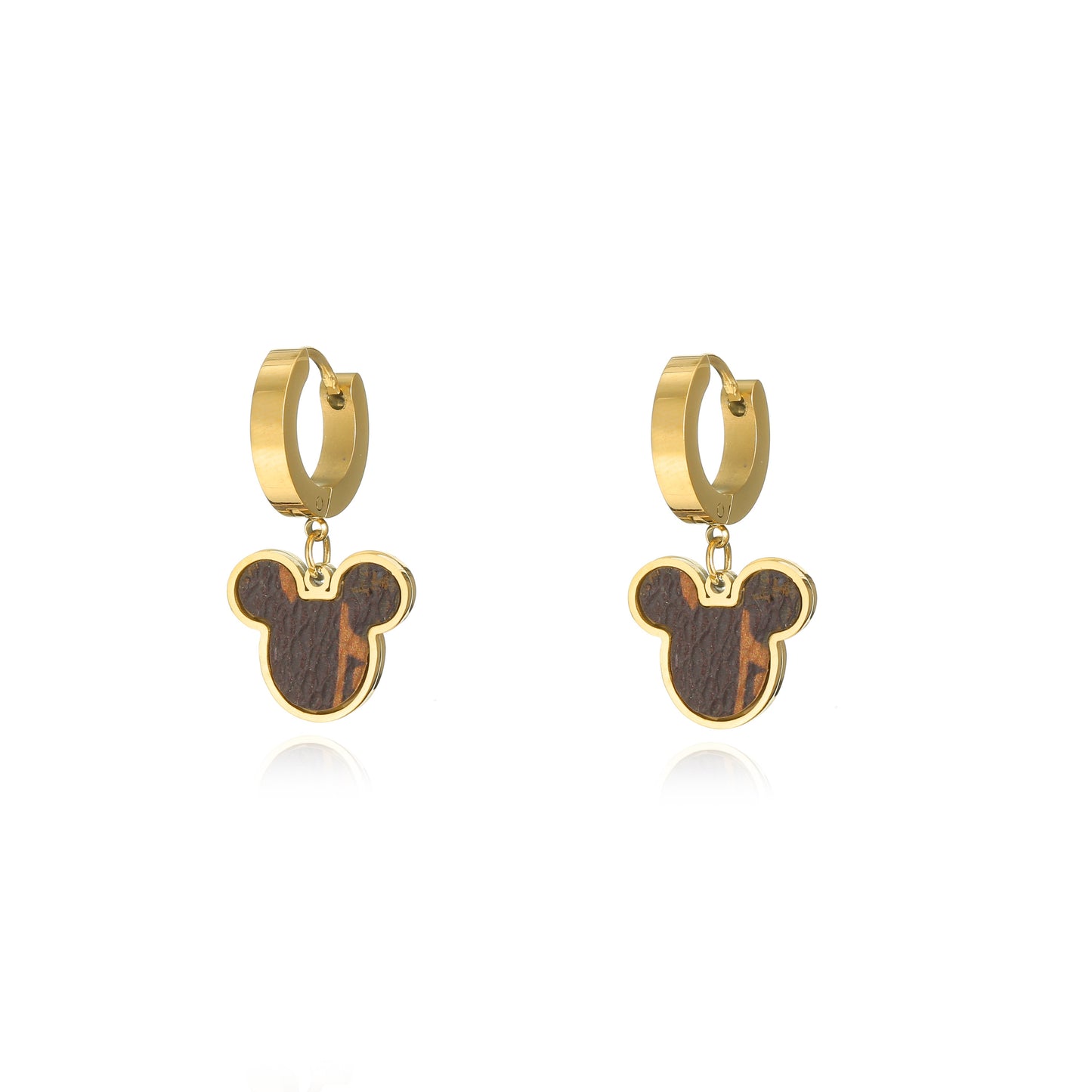 Luxury Inspired Bear Hoop Earrings