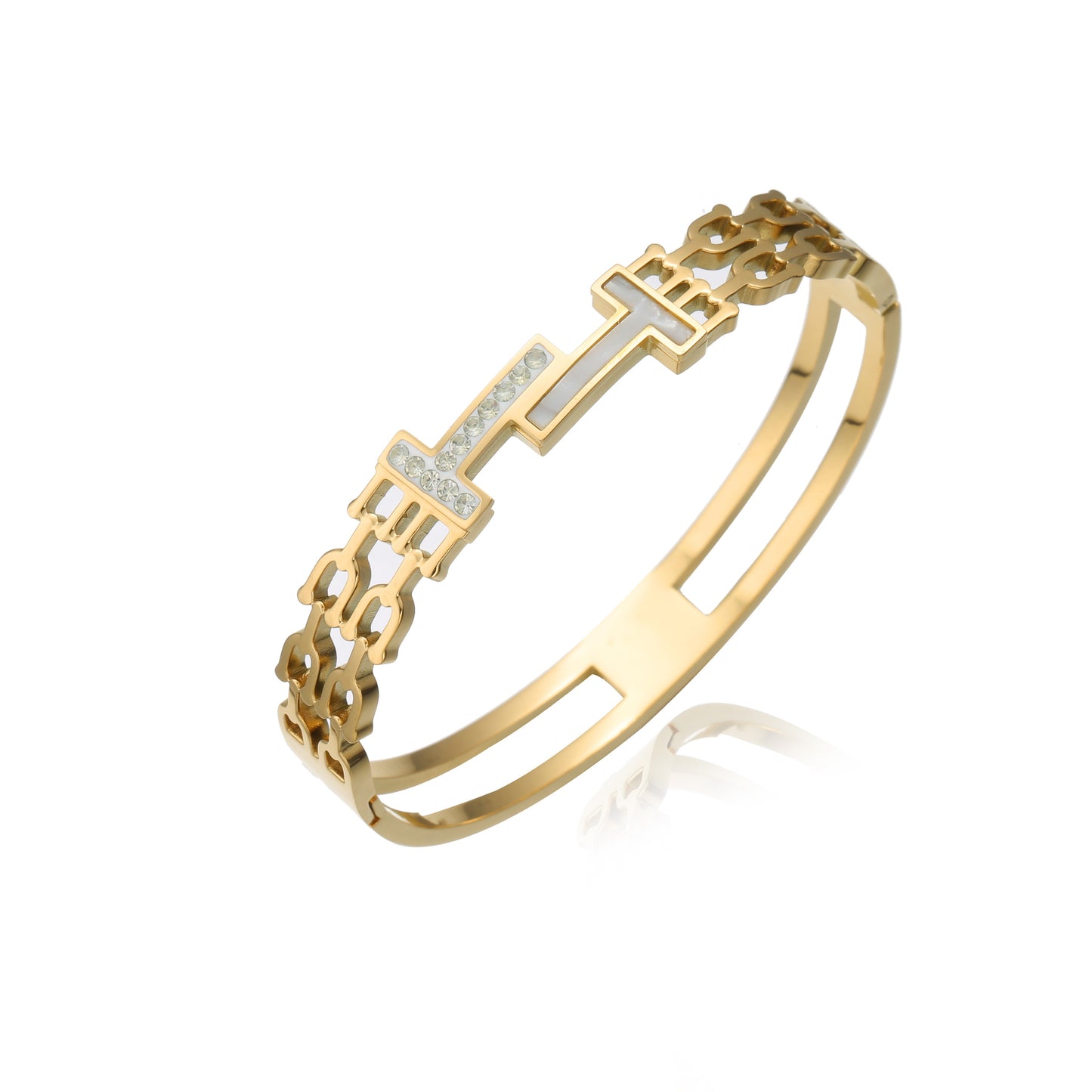 Heritage Gold T Cuff