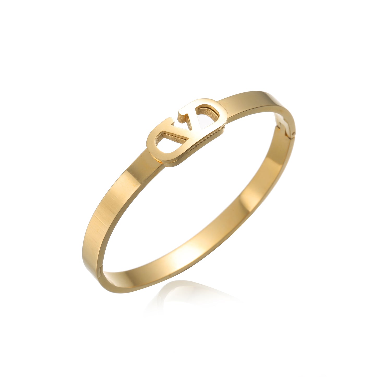 Initial Cuff Bangle