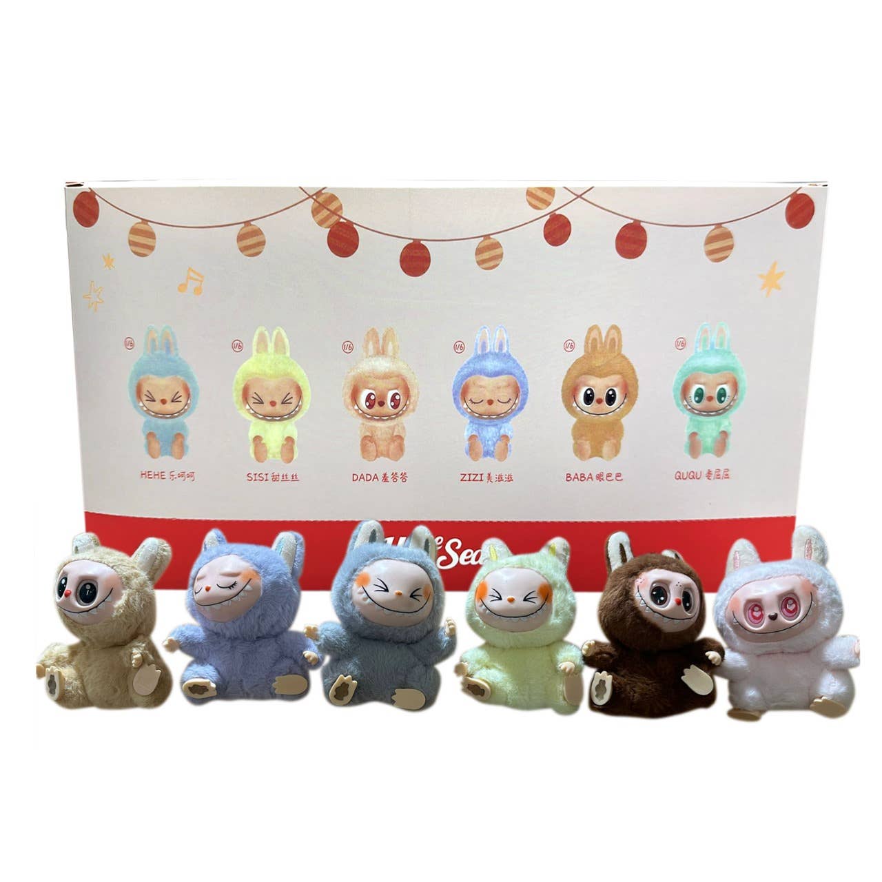 Labubu Style The Monsters Have A Seat Bag Keychain