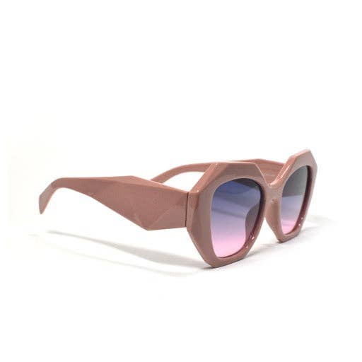 Vintage Rose Oversized Sunglasses