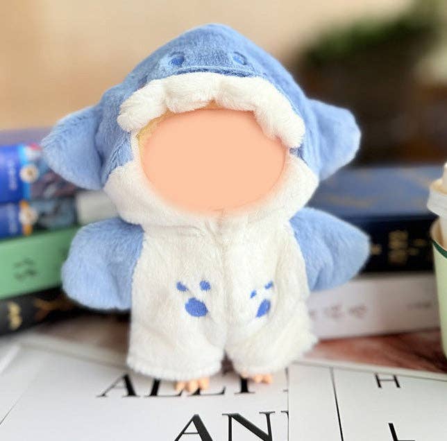 Labubu imitate Bee Shark Dinosaur Costume Cute clothes