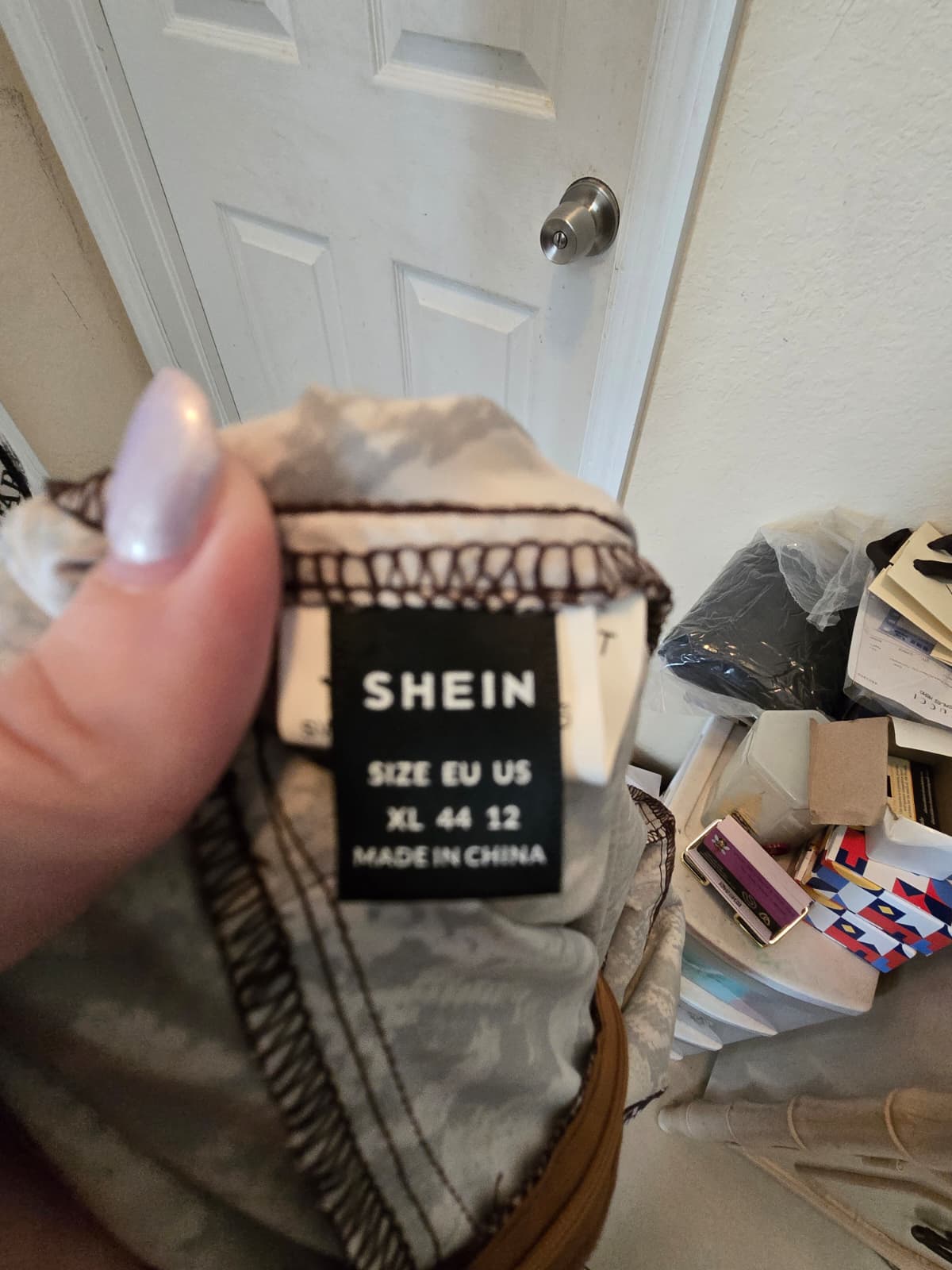SHEIN Snakeskin Print Sleeveless Romper – Size XL
