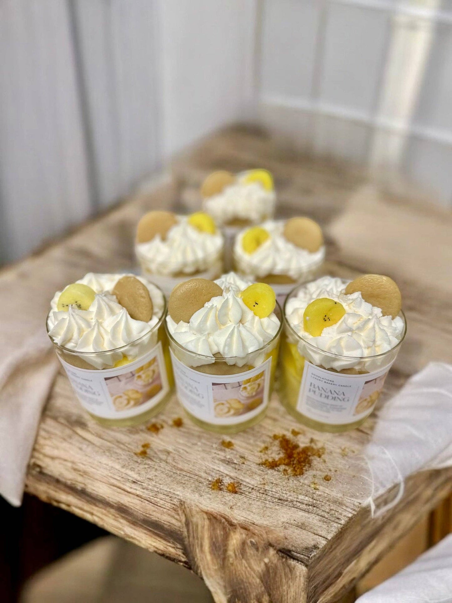 Banana Pudding Luxury Bakery Candle
