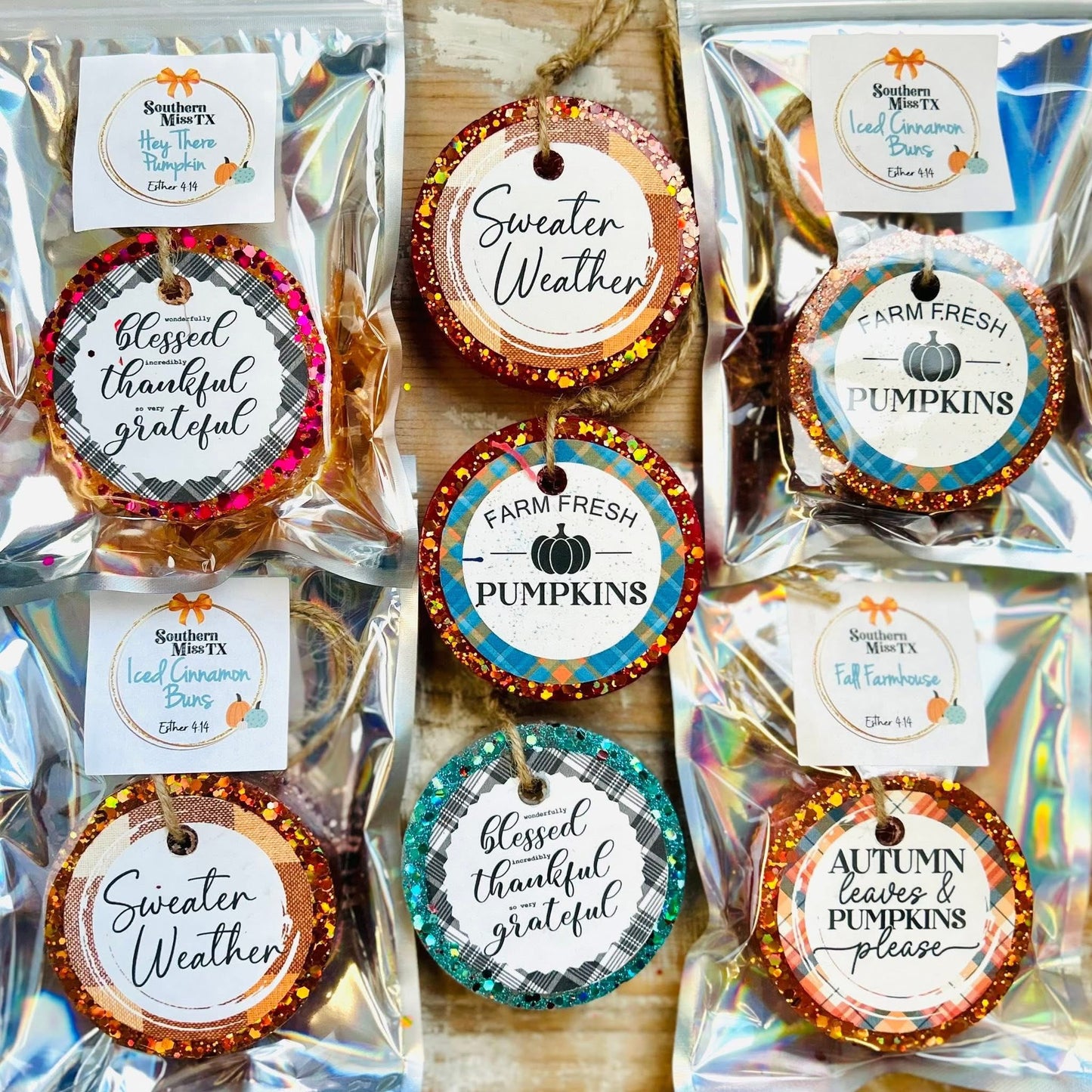 Fall Scented Car Freshies