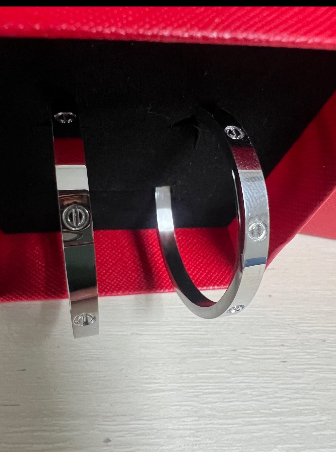 Statement Hoops with Screw Design