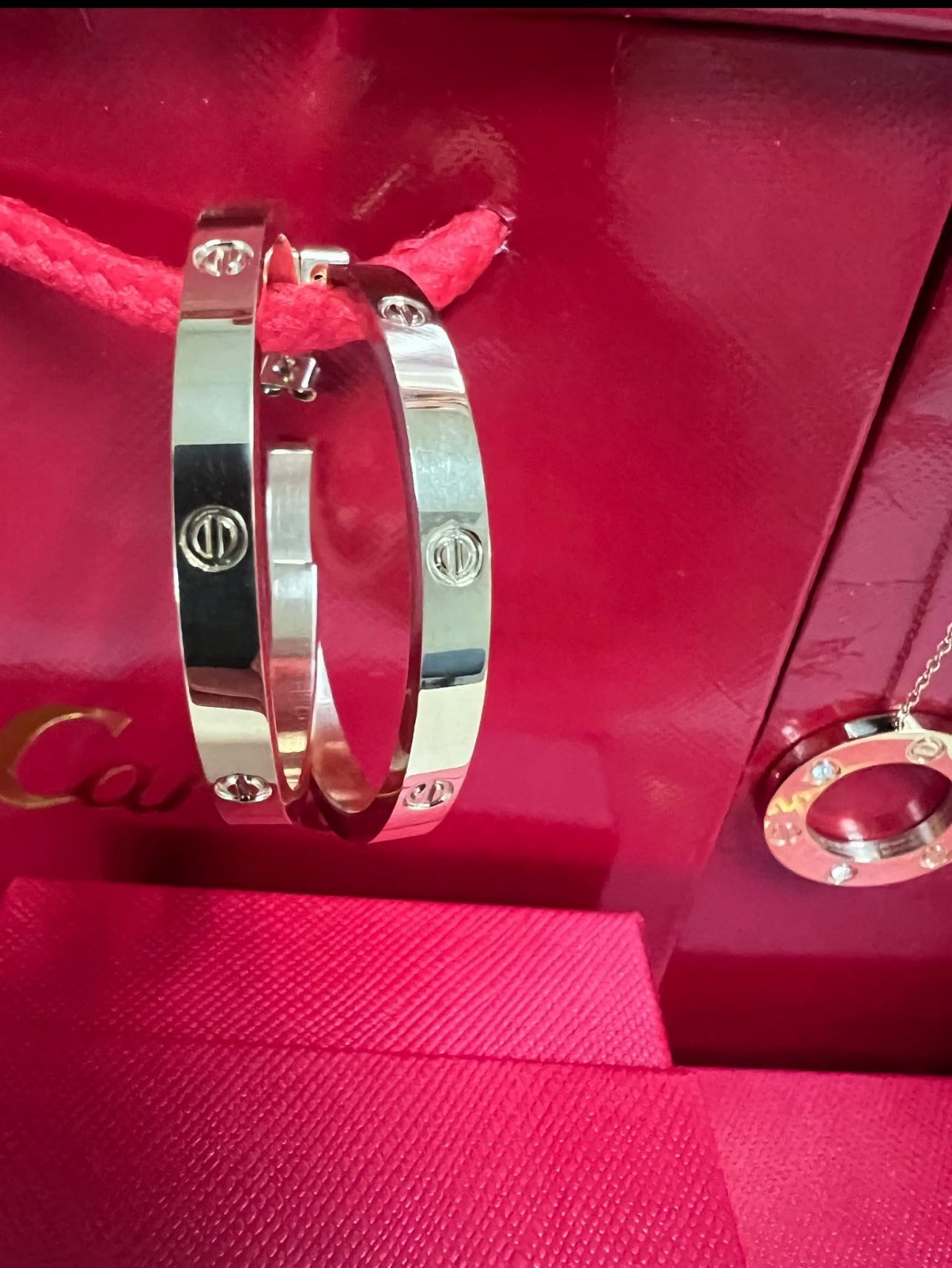 Statement Hoops with Screw Design