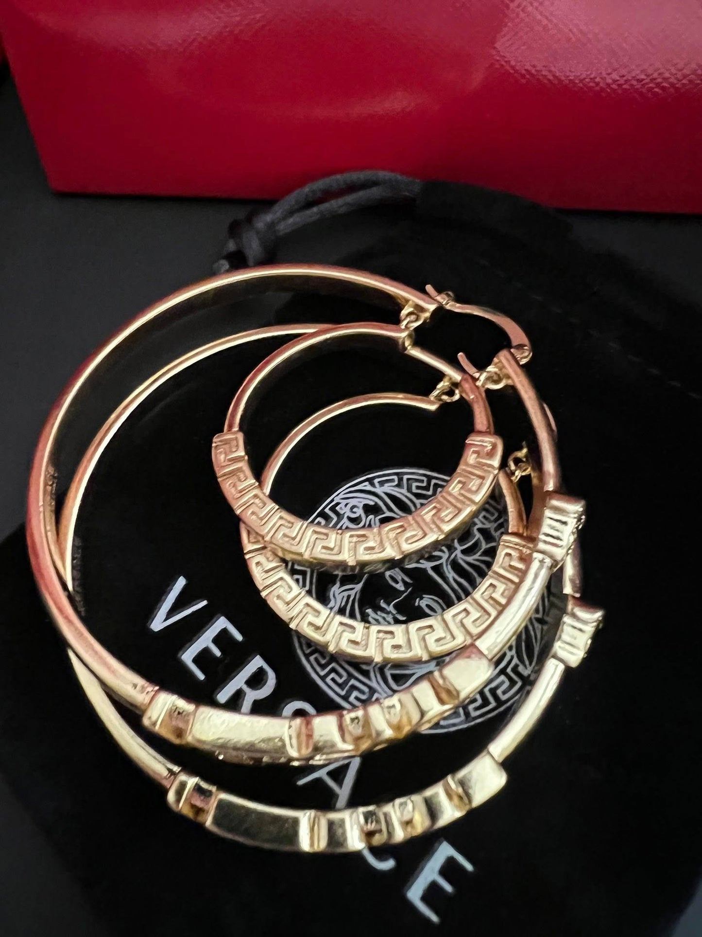 Elegant Gold Hoop Earrings