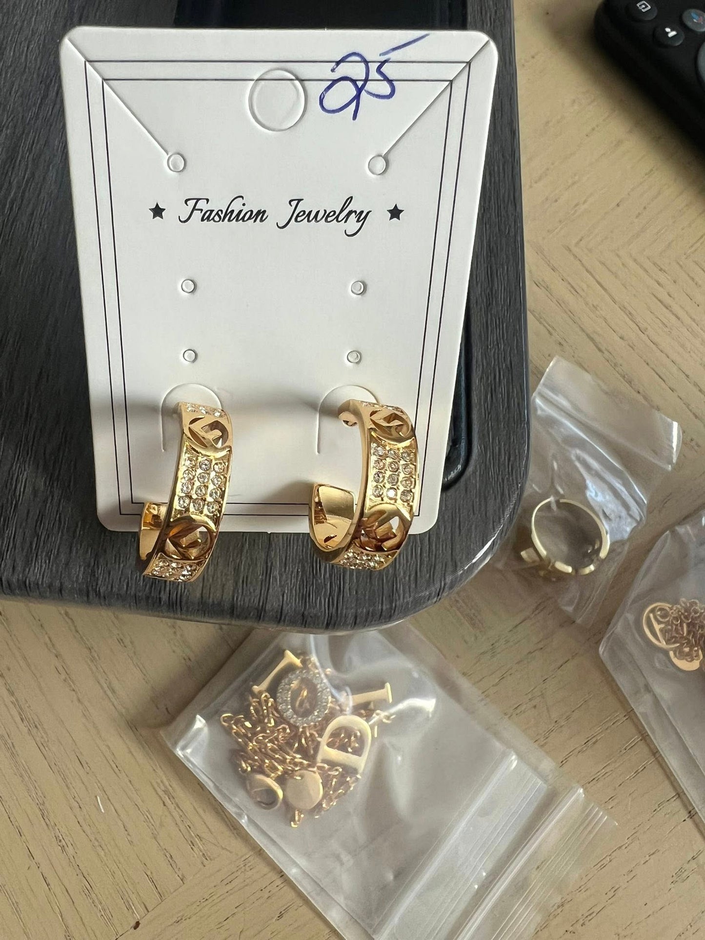 Gold Icon Earrings