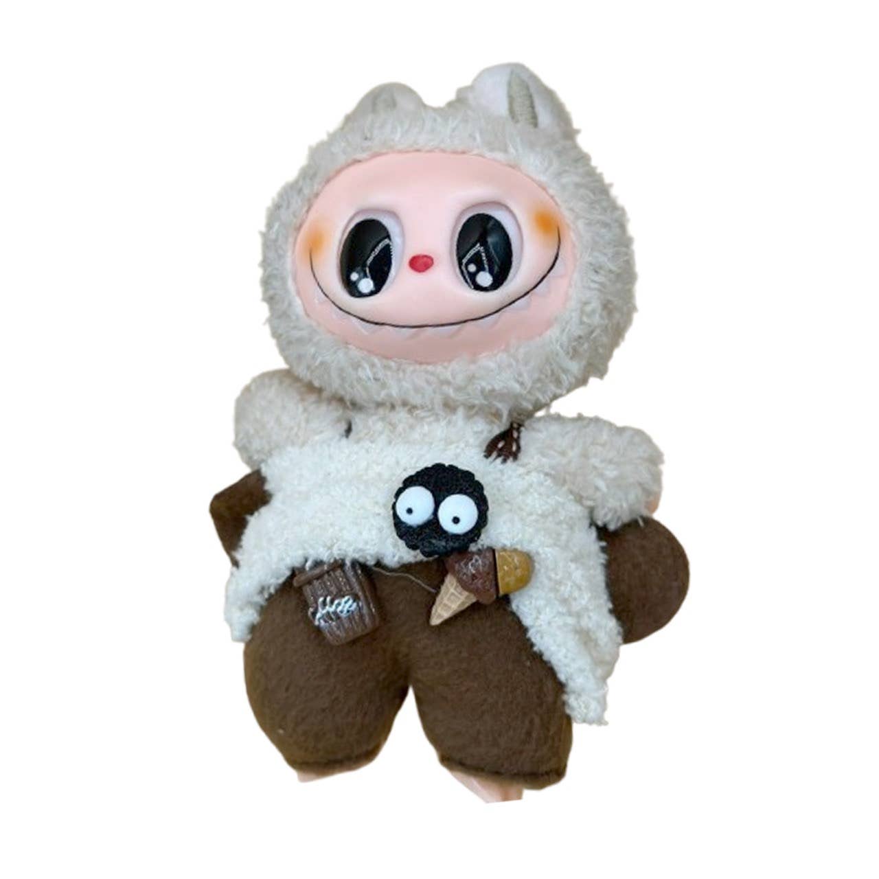 Labubu Style The Monster Doll with Clothes