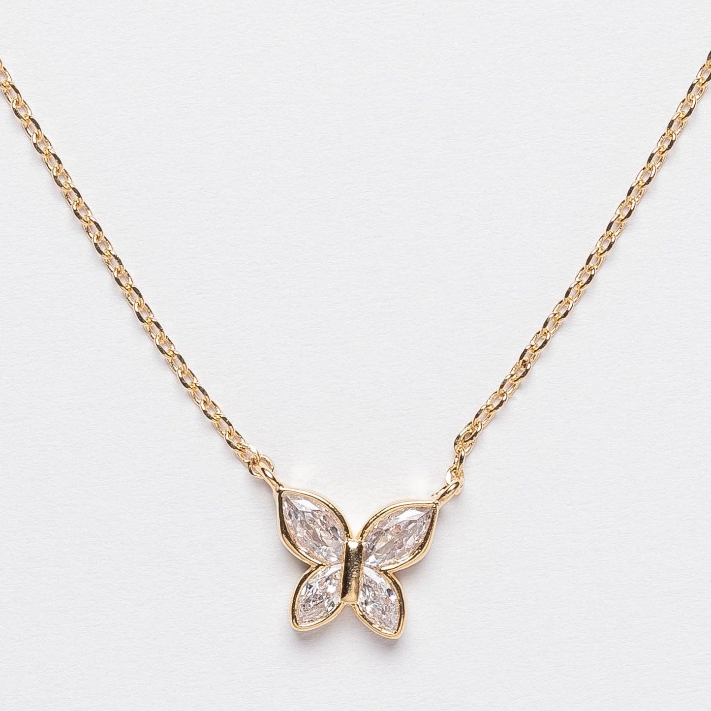 Gold Dipped Butterfly | Necklace