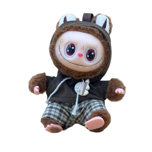 Labubu Style The Monster Doll with Clothes