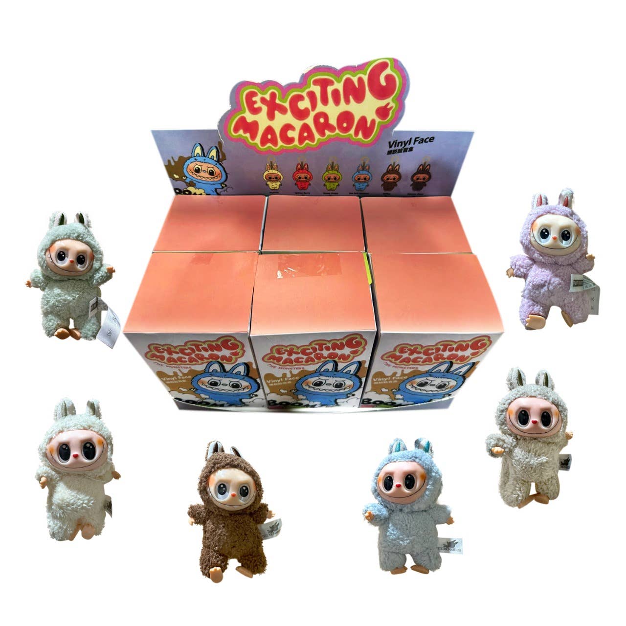 Labubu Style The Monsters Extreme Macaron