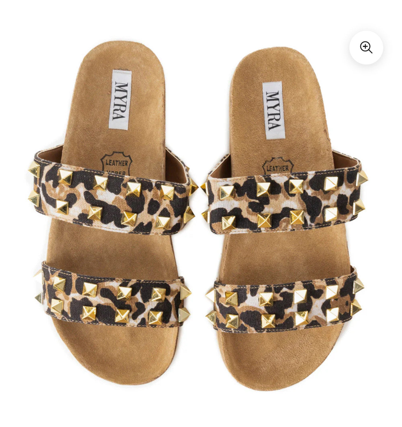 Leopard Bubble Sandals