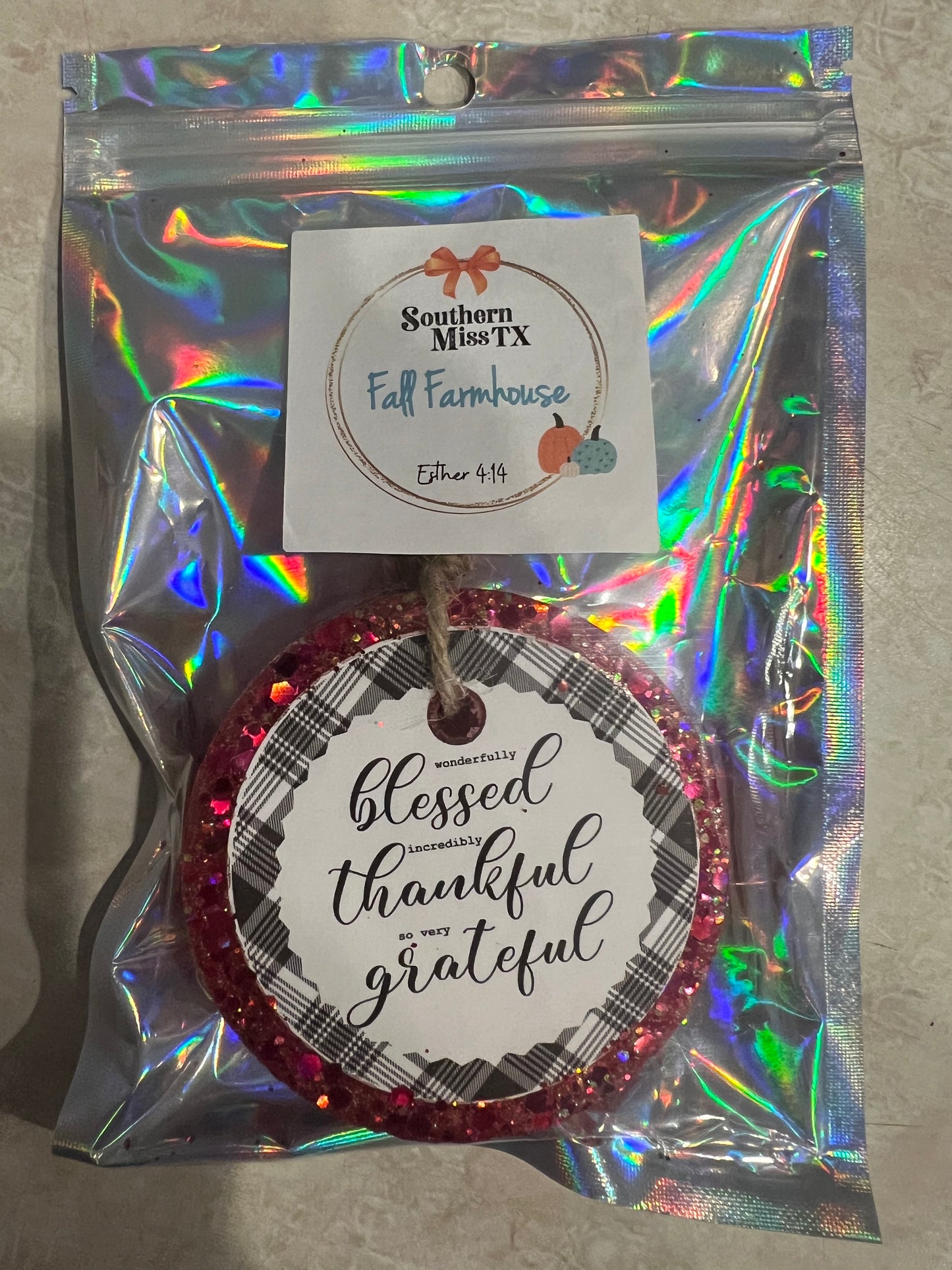 Fall Scented Car Freshies