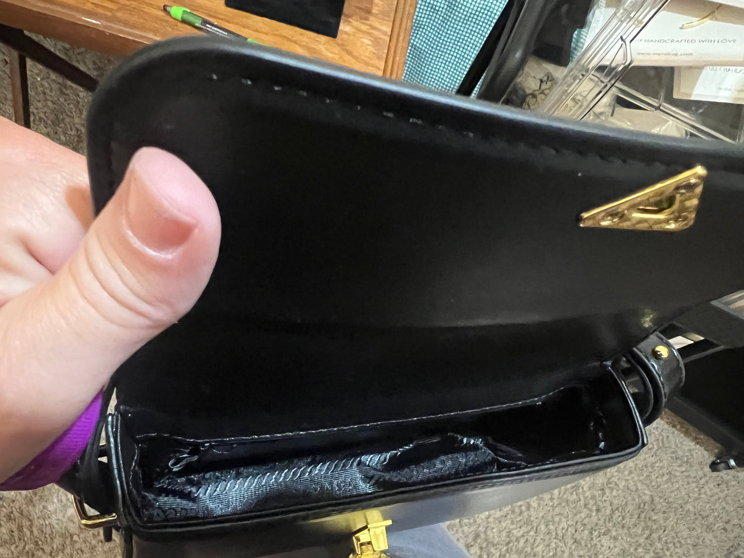 Classic Black Purse