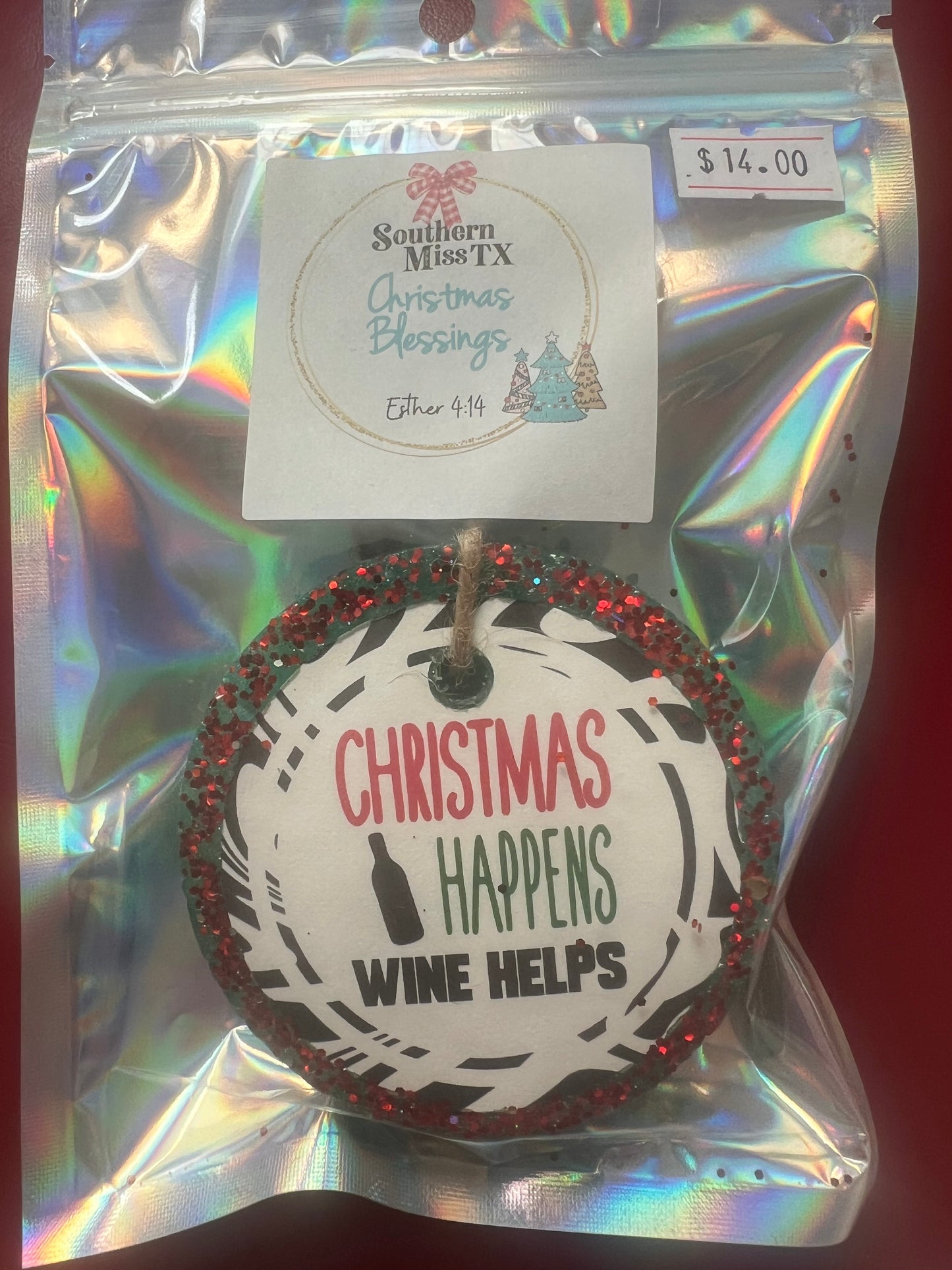 Funny Christmas Car Freshies