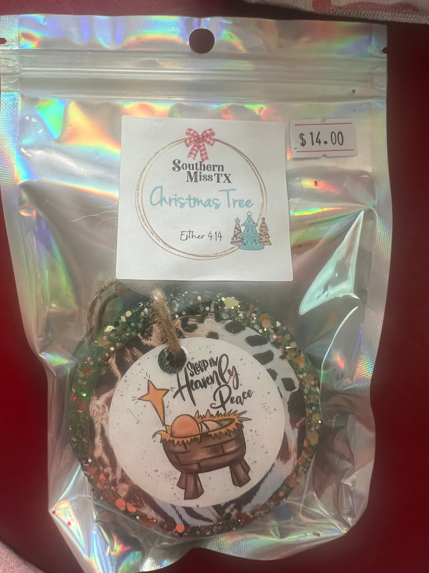 Religious Christmas Car Freshies