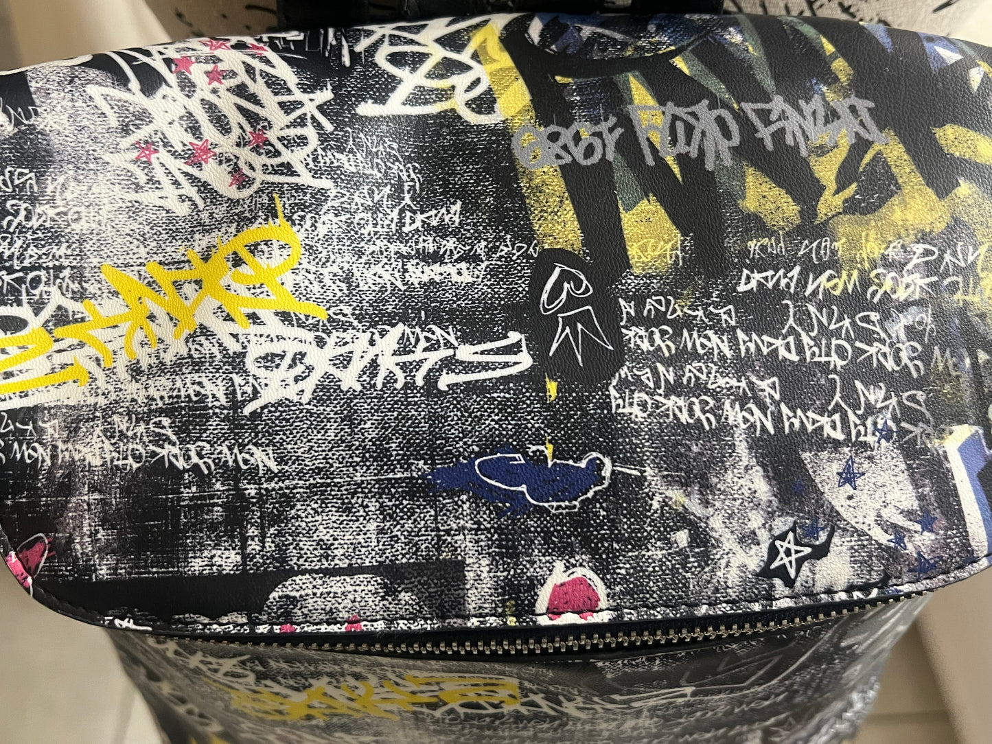 DKNY Graffiti Back Pack Purse