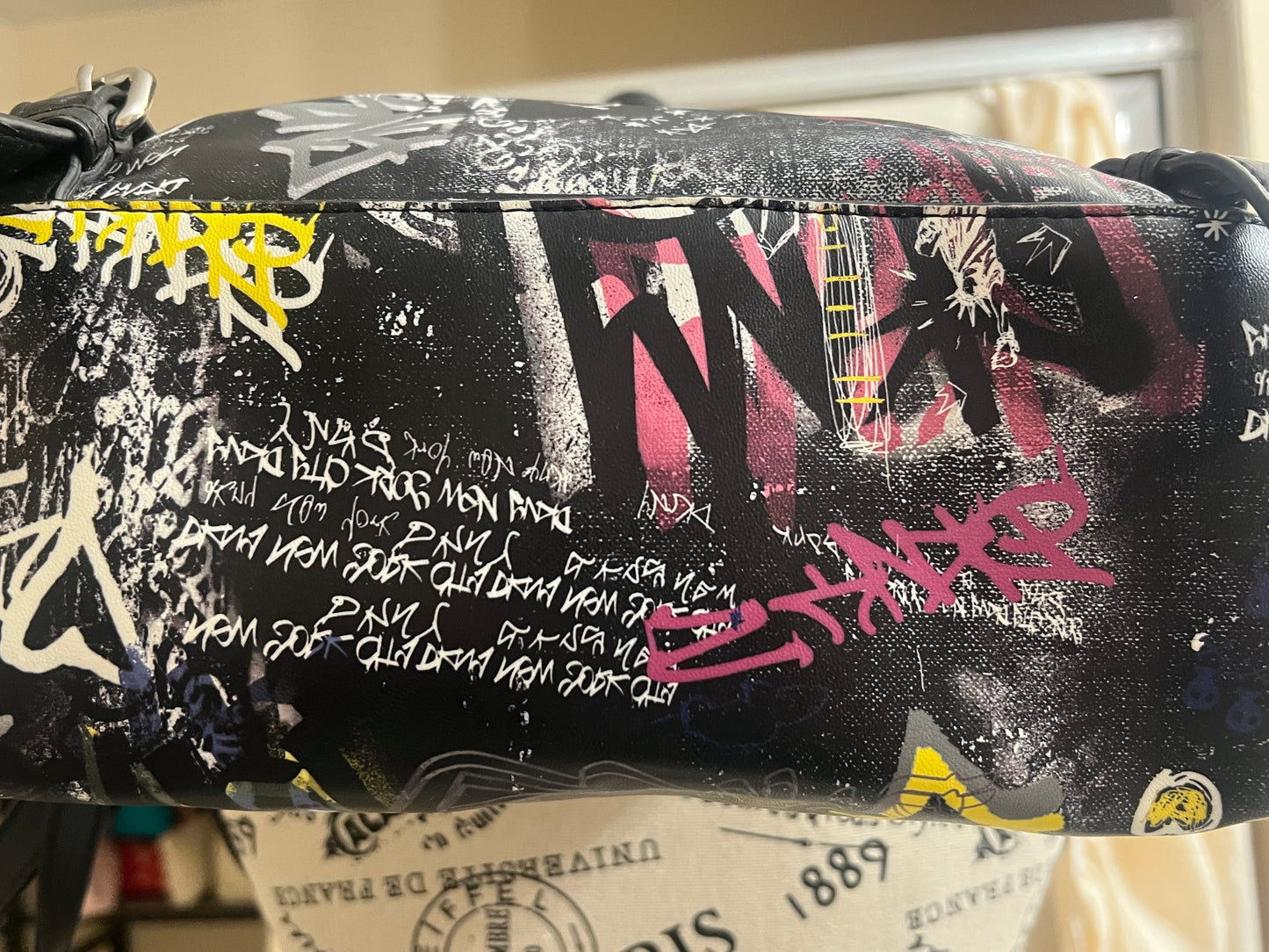 DKNY Graffiti Back Pack Purse