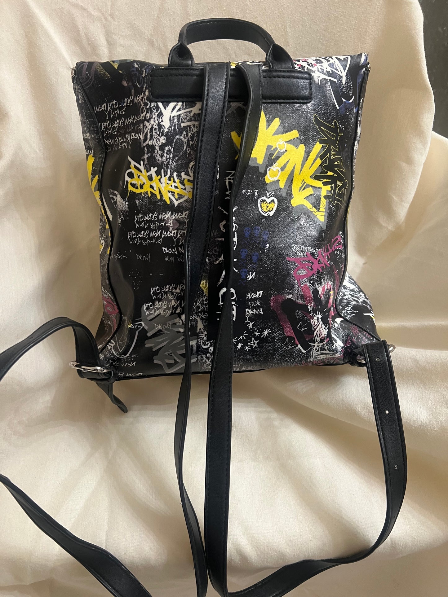 DKNY Graffiti Back Pack Purse