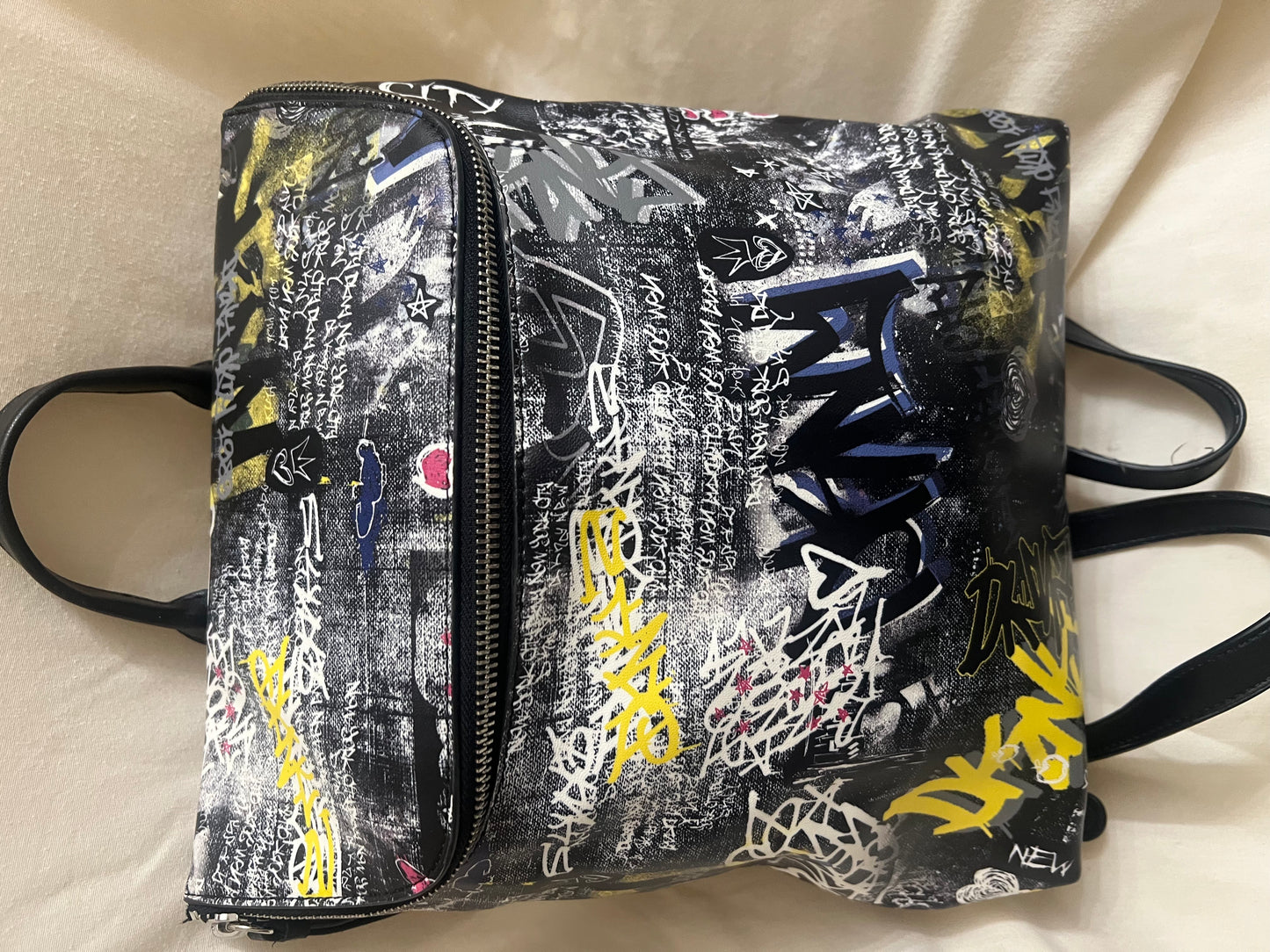 DKNY Graffiti Back Pack Purse