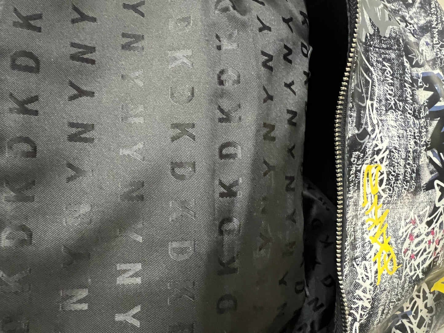 DKNY Graffiti Back Pack Purse