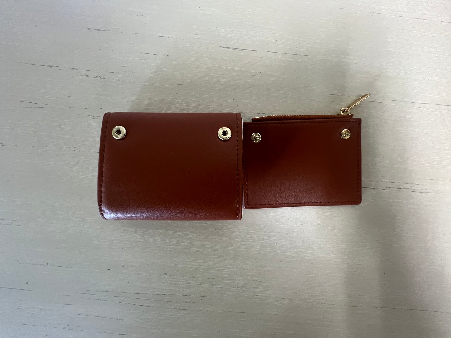 Triomphe Inspired Tan Wallet