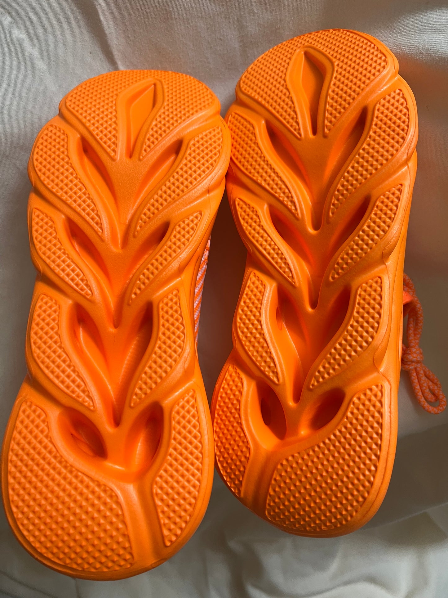 Neon Orange Women's Sneakers