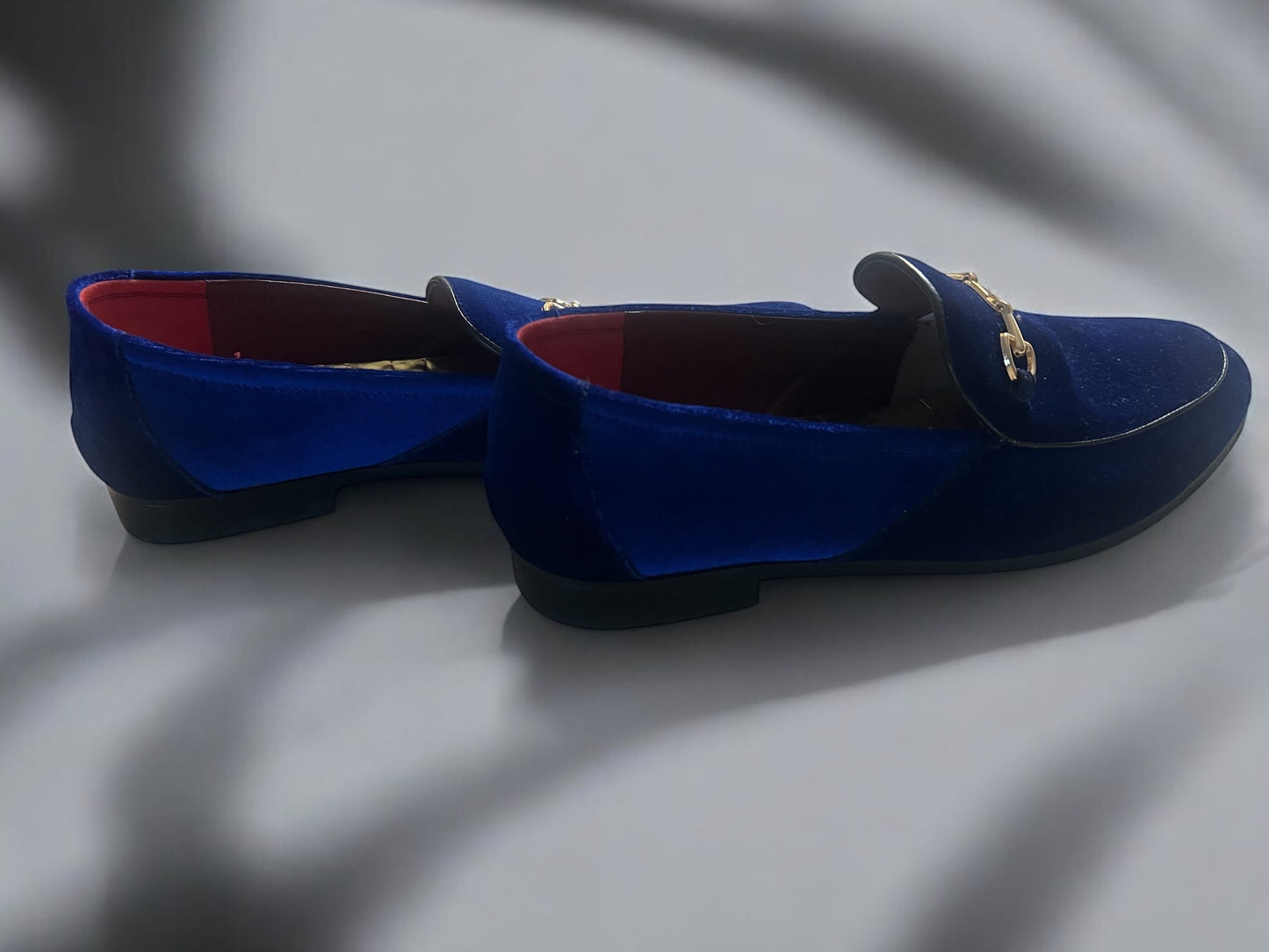 Rich Blue Men's Loafers