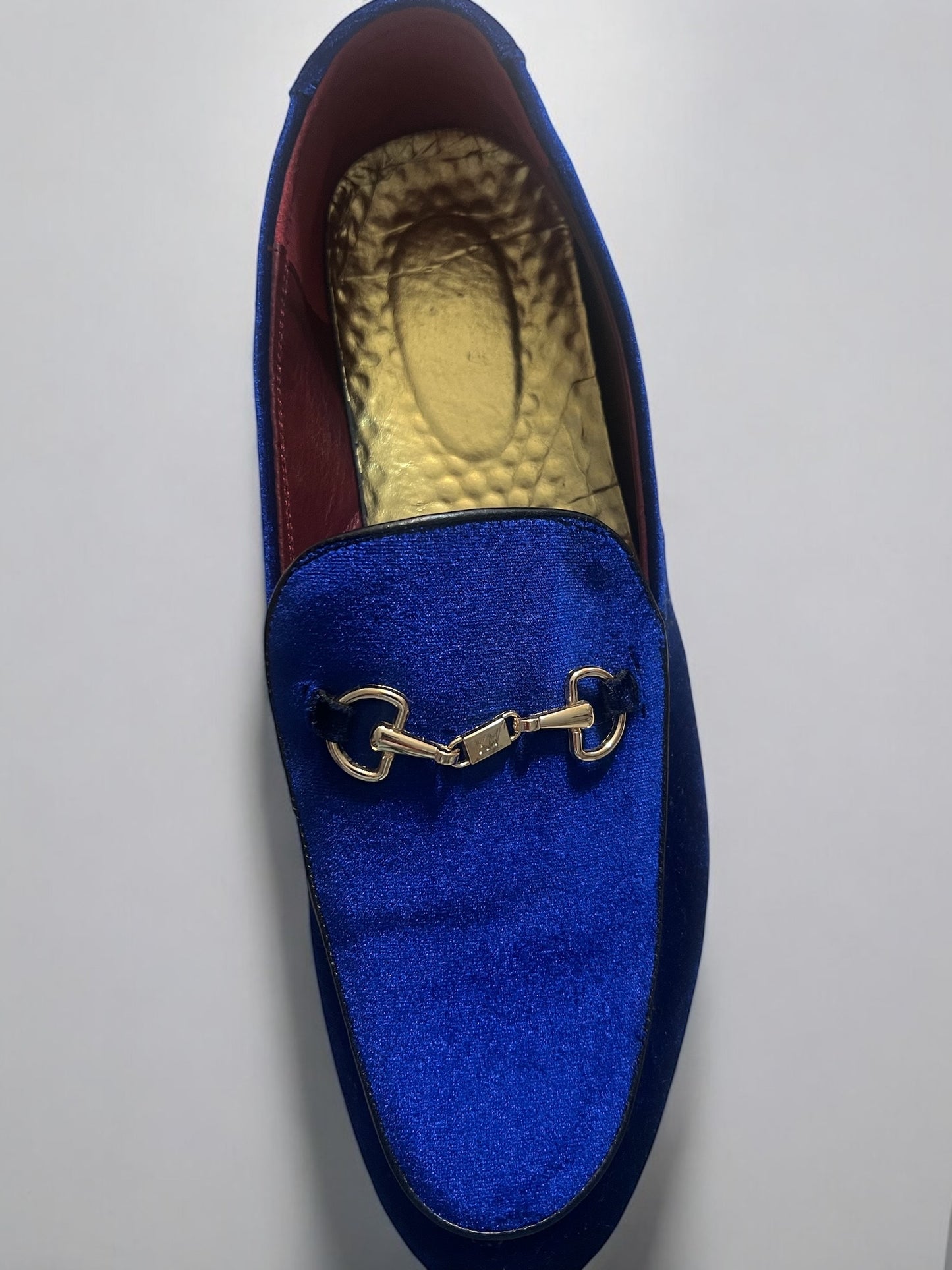 Rich Blue Men's Loafers