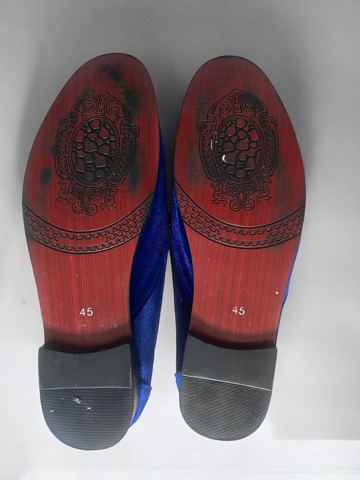 Rich Blue Men's Loafers