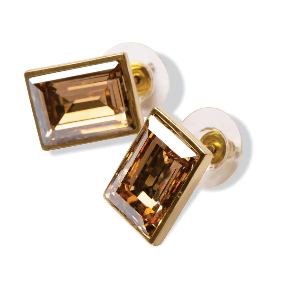Topaz Stud Earrings