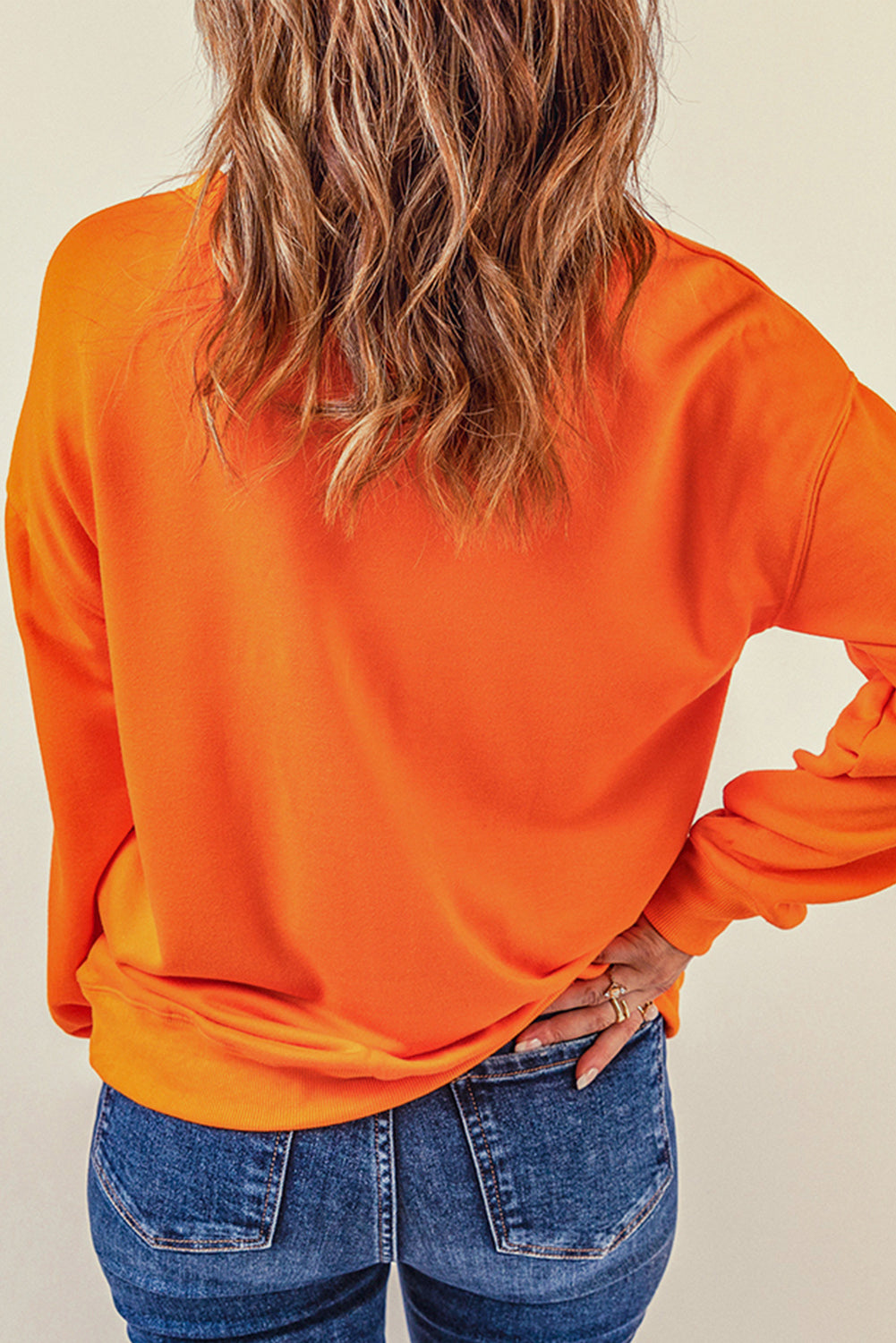 Orange TALK TURKEY TO ME Thanksgiving Holiday Sweatshirt