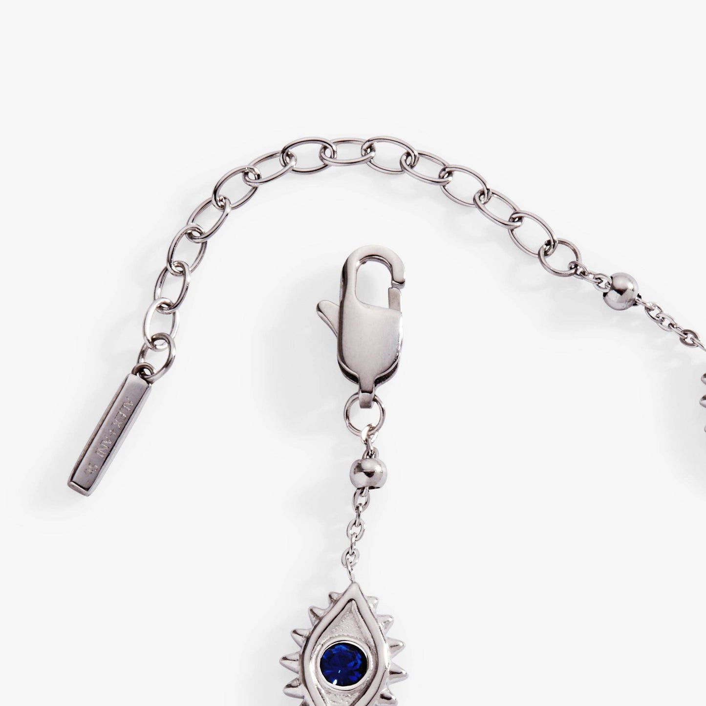 Evil Eye Crystal Stone Chain Bracelet