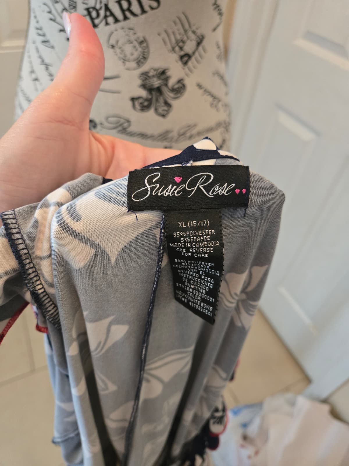 Susie Rose Women's Bathing Suit Cover-Up – Size XL