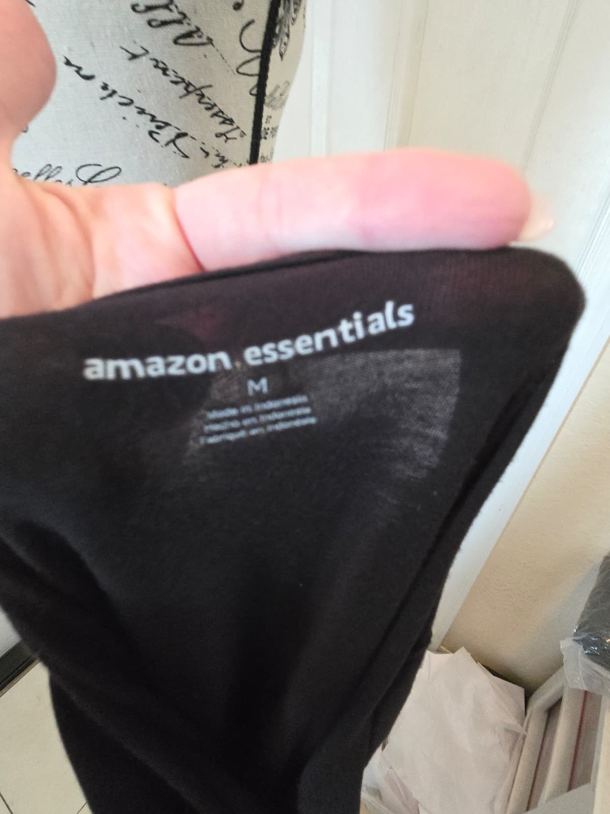 Amazon Essentials Black Maxi Dress – Size Medium
