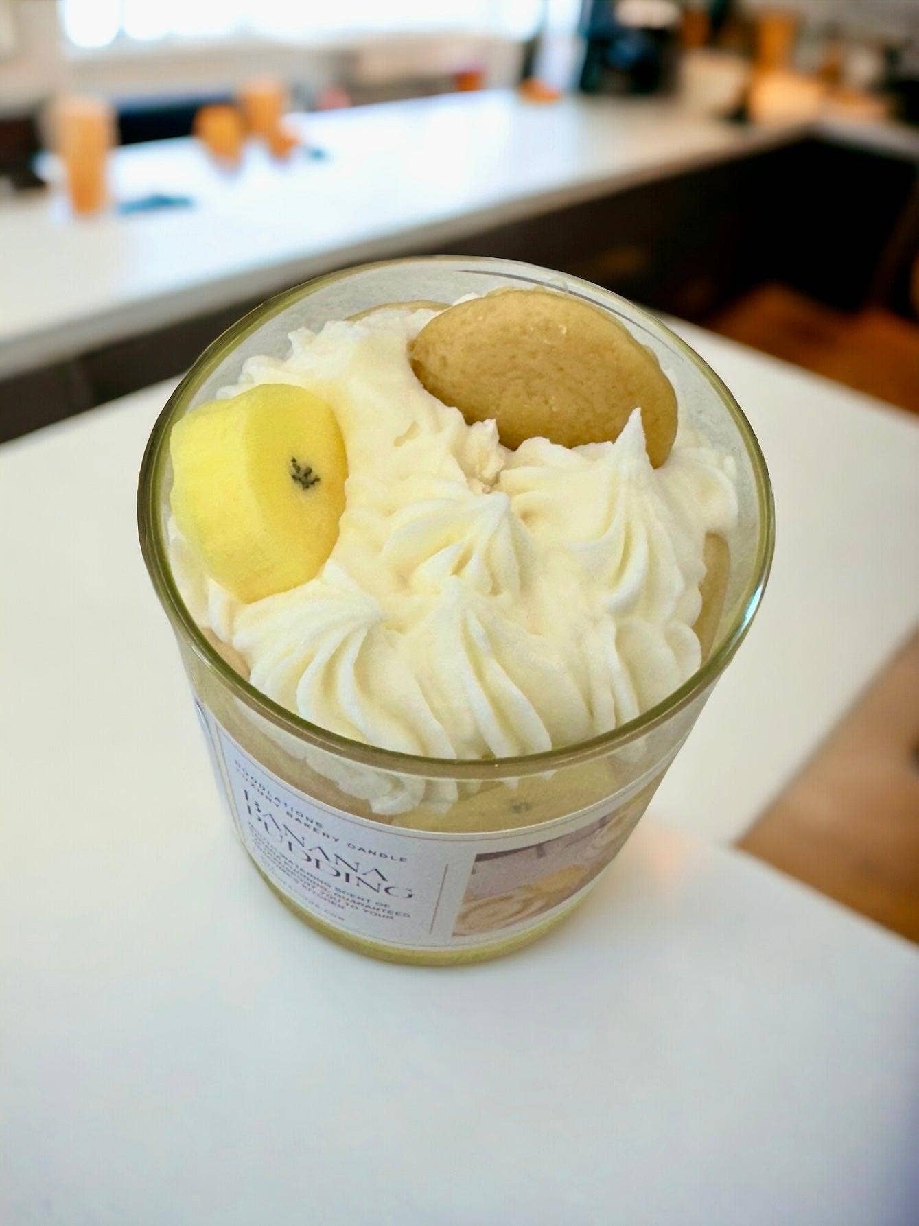 Banana Pudding Luxury Bakery Candle