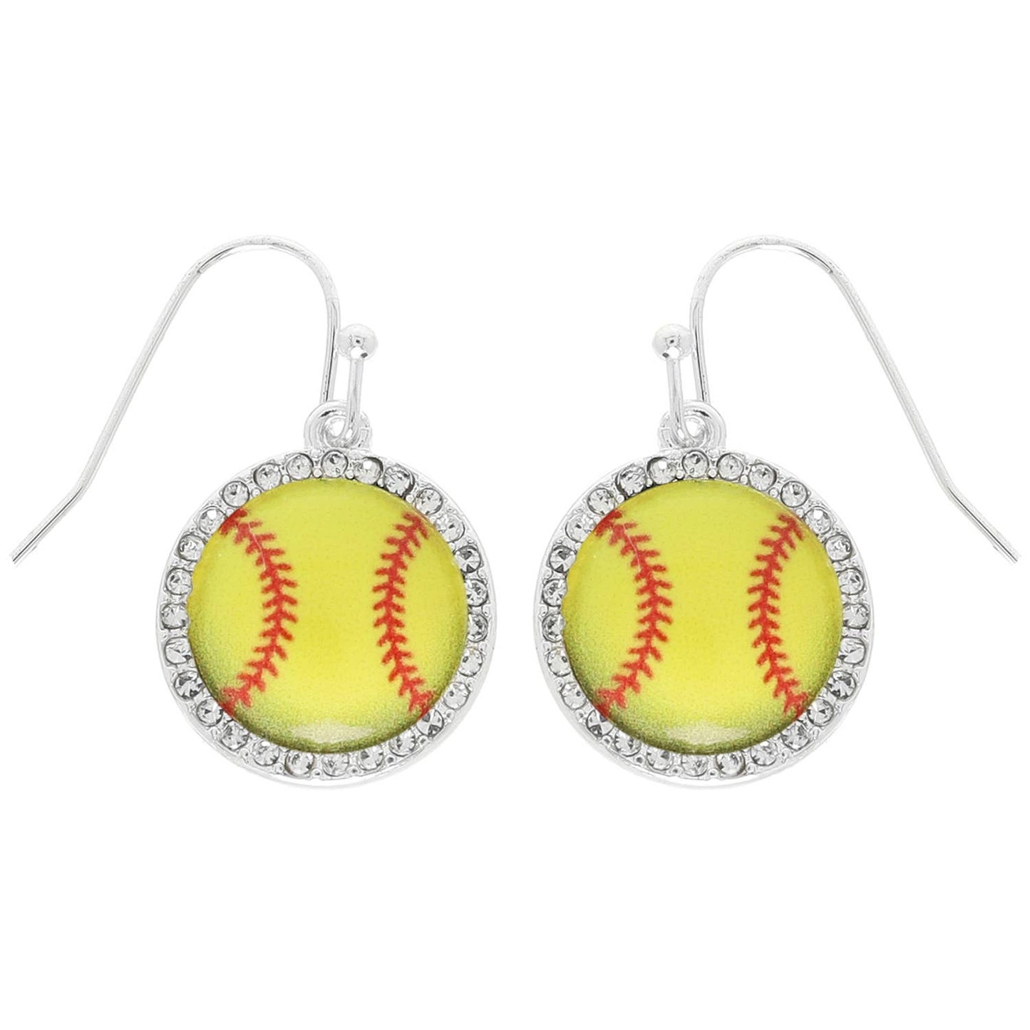 Gameday Softball Dangle Earrings