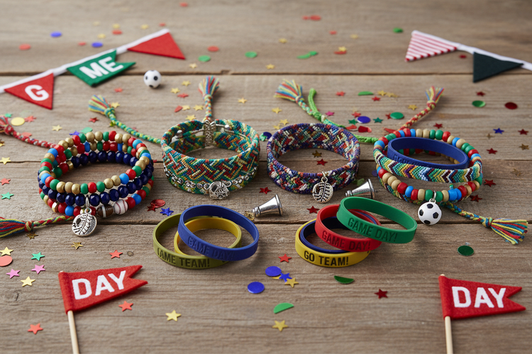 Game Day Bracelets