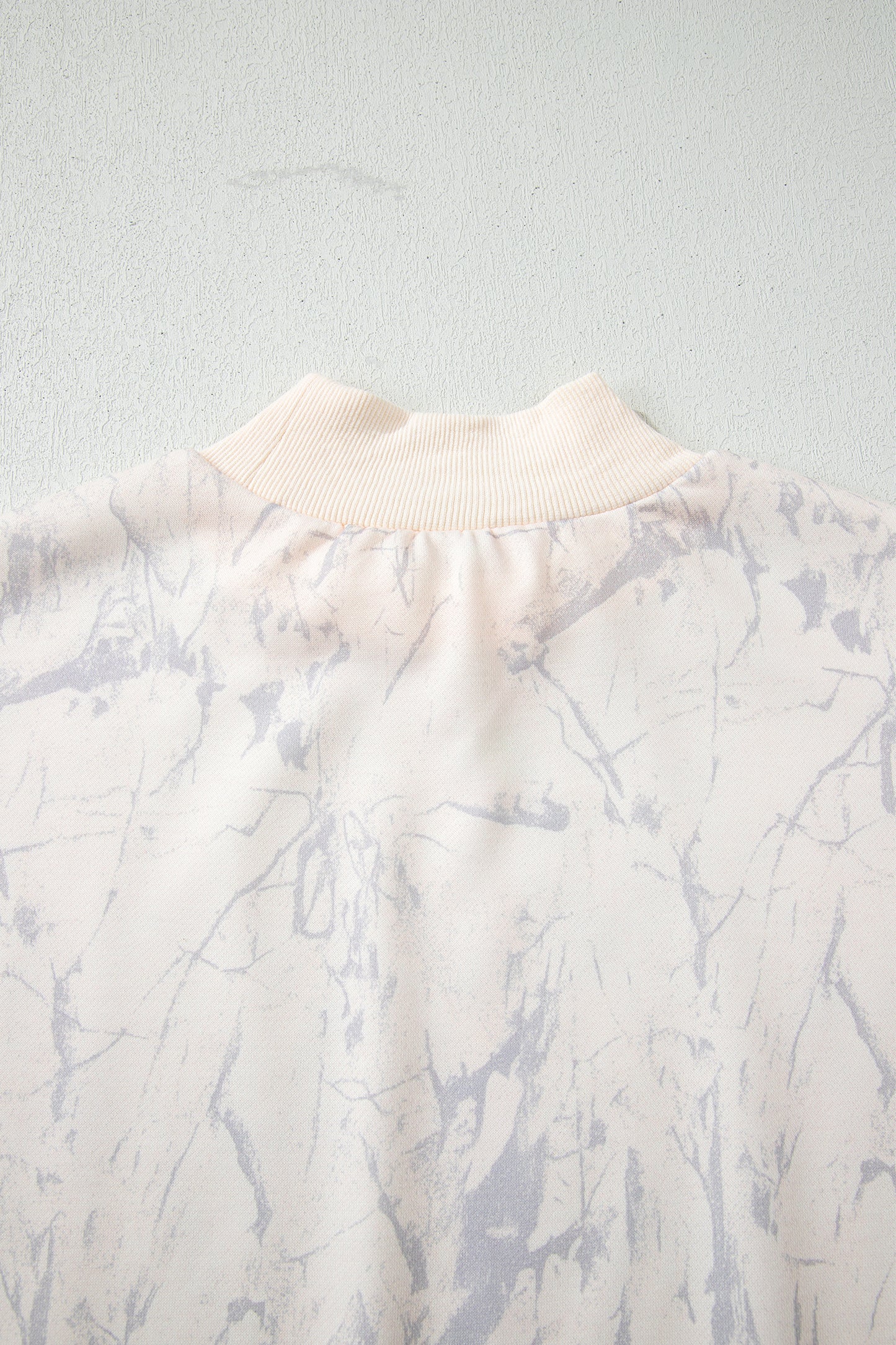 Khaki Camo Print Jogger Pants Set