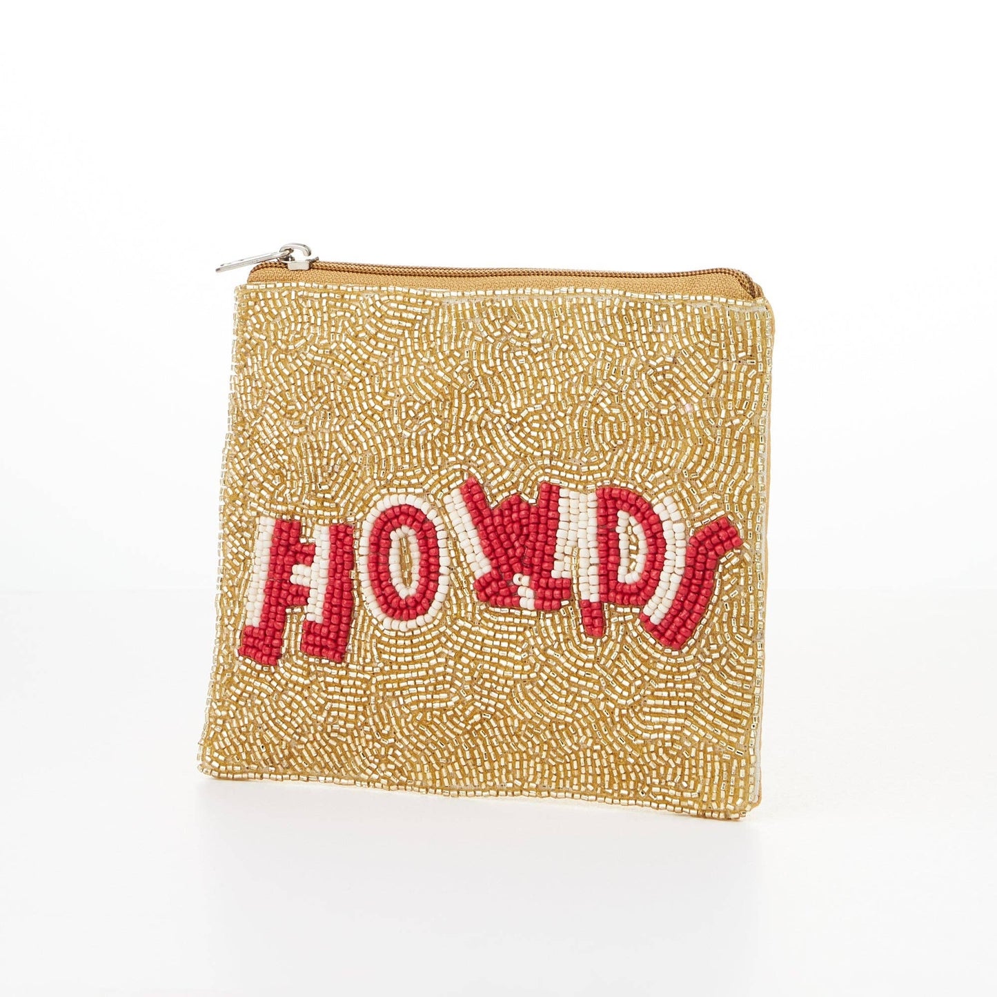 Howdy Seed Beads Coin Pouch