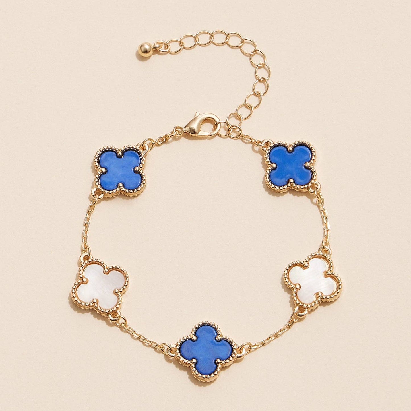 Game Day Shell Charm Bracelets