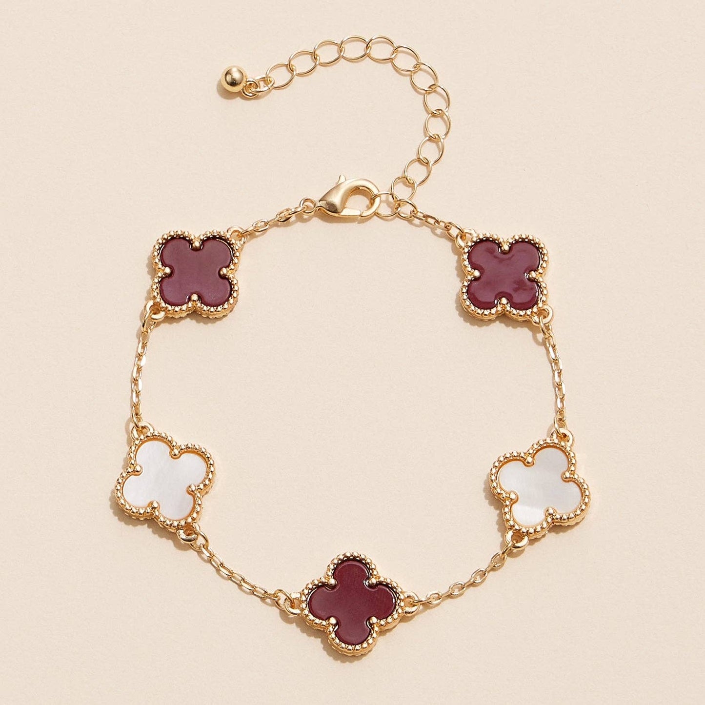 Game Day Shell Charm Bracelets