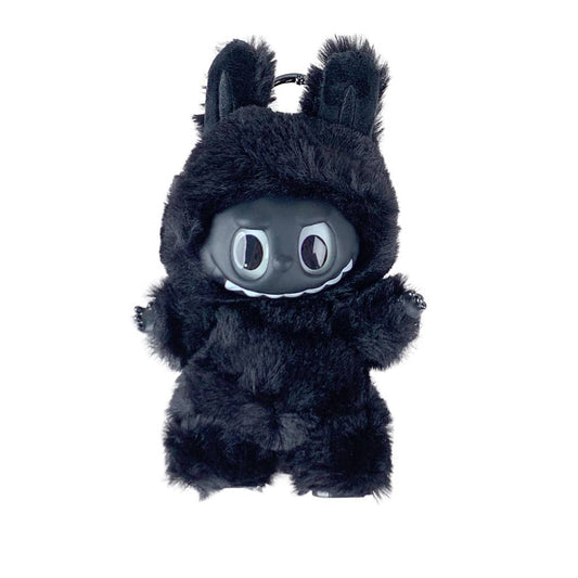 Black Labubu-Inspired Plush – Quirky & Full of Personality