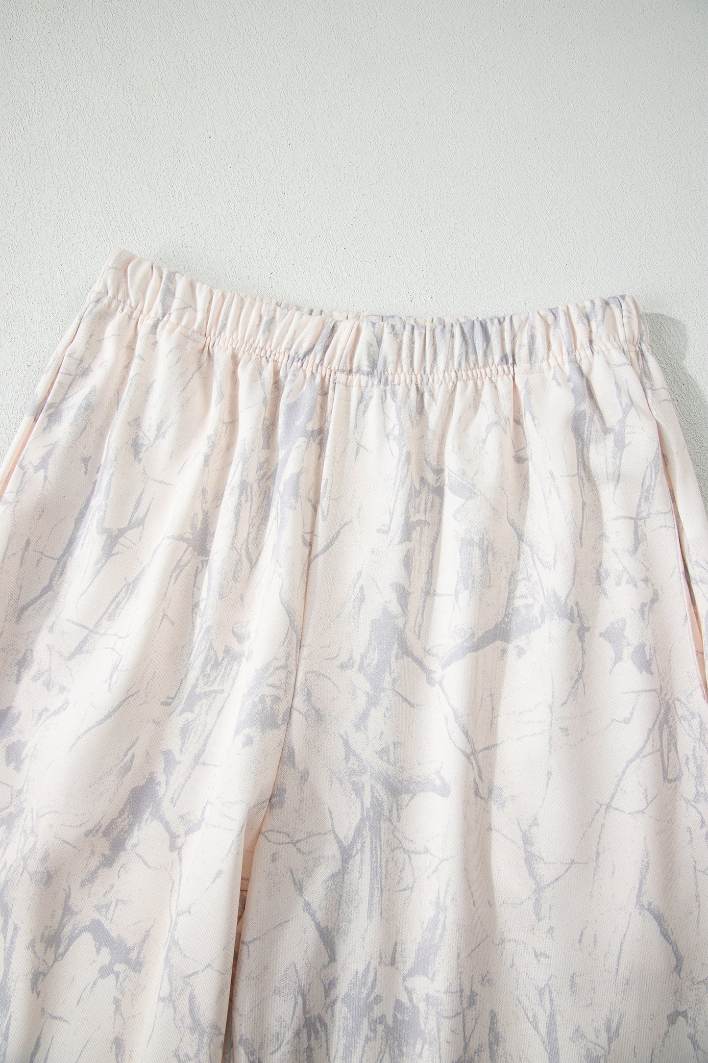 Khaki Camo Print Jogger Pants Set