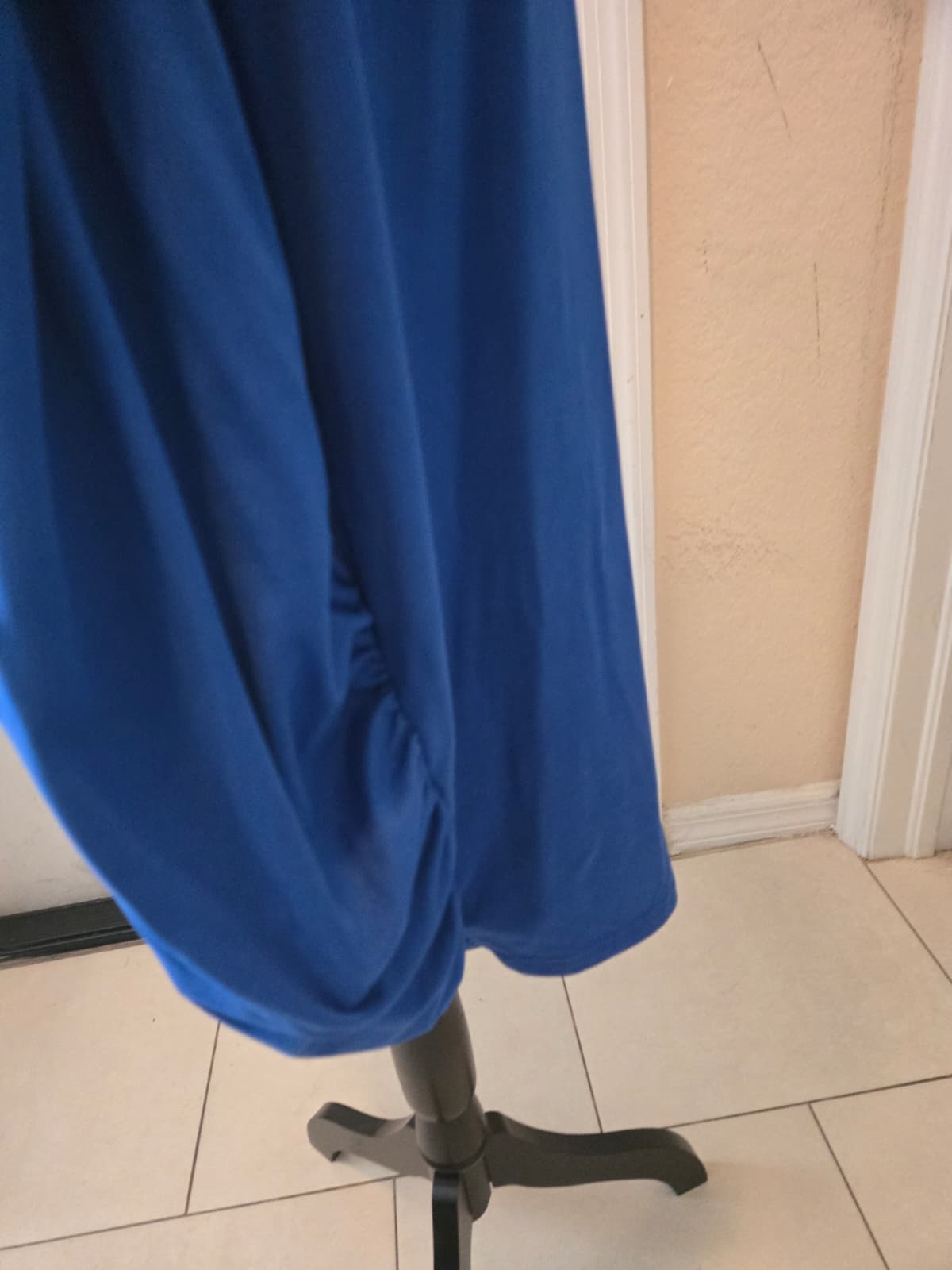 SHEIN Curve Bright Blue Short‑Sleeve Dress – Size 1XL